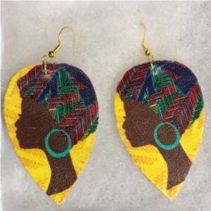 Elegant brown lady (yellow)