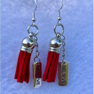 Graduate Tassel Earrings (Believe)