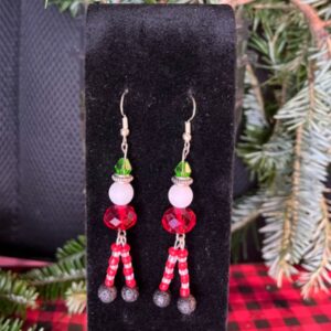 Red Elf Earrings
