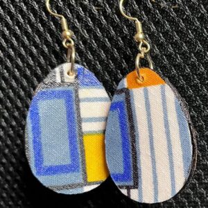 Blue Phase Earrings